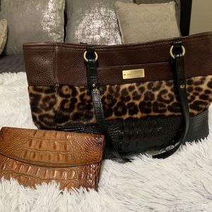 Brahmin purse and wallet